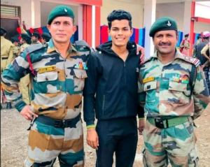 Read more about the article महाविद्यालय की NCC Unit के कैडेट अंशुल राजपूत का अग्निवीर योजना के अंतर्गत भारतीय सेना में चयन होने पर महाविद्यालय परिवार की ओर से बहुत बहुत बधाई 