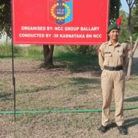 हरदा डिग्री कॉलेज की NCC कैडेट अनुष्का बारपेटे ने National NCC Camp ‘एक भारत श्रेष्ठ भारत’ में लिया सहभाग